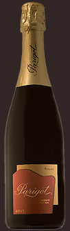 Bouteille de Bourgogne mousseux rouge