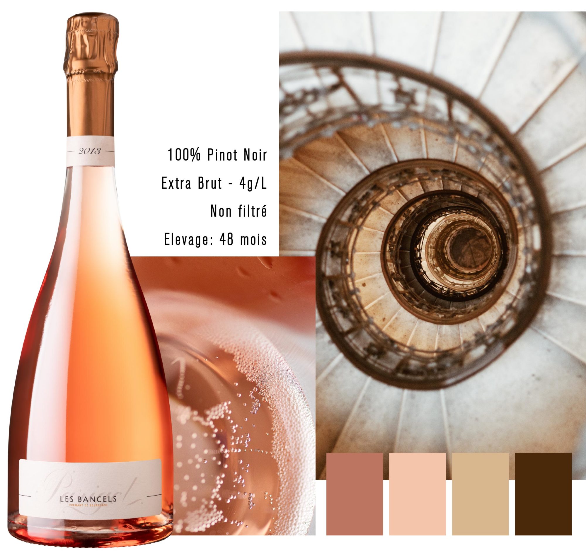 Parigot cuvée Les Bancels rosé